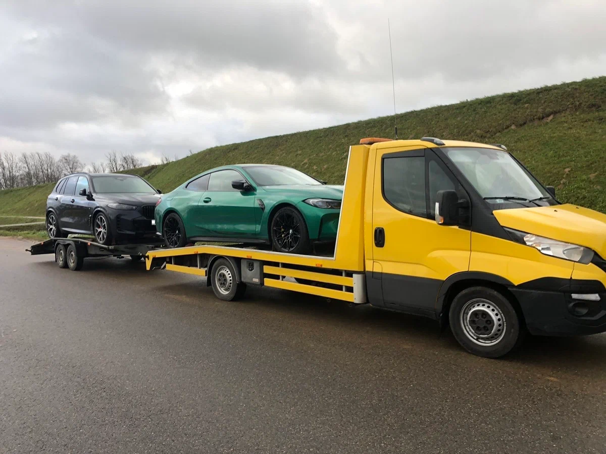 Односторіноковий сайт для послуг евакуатора в Чехії